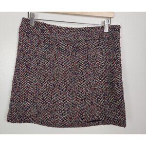 The Limited Women's Sz. 10 Tweed Multi Mini Skirt NWT